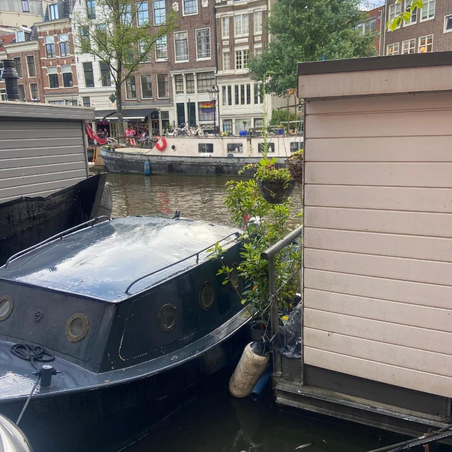 阿姆斯特丹Houseboat Bonnie住宿加早餐旅馆 外观 照片