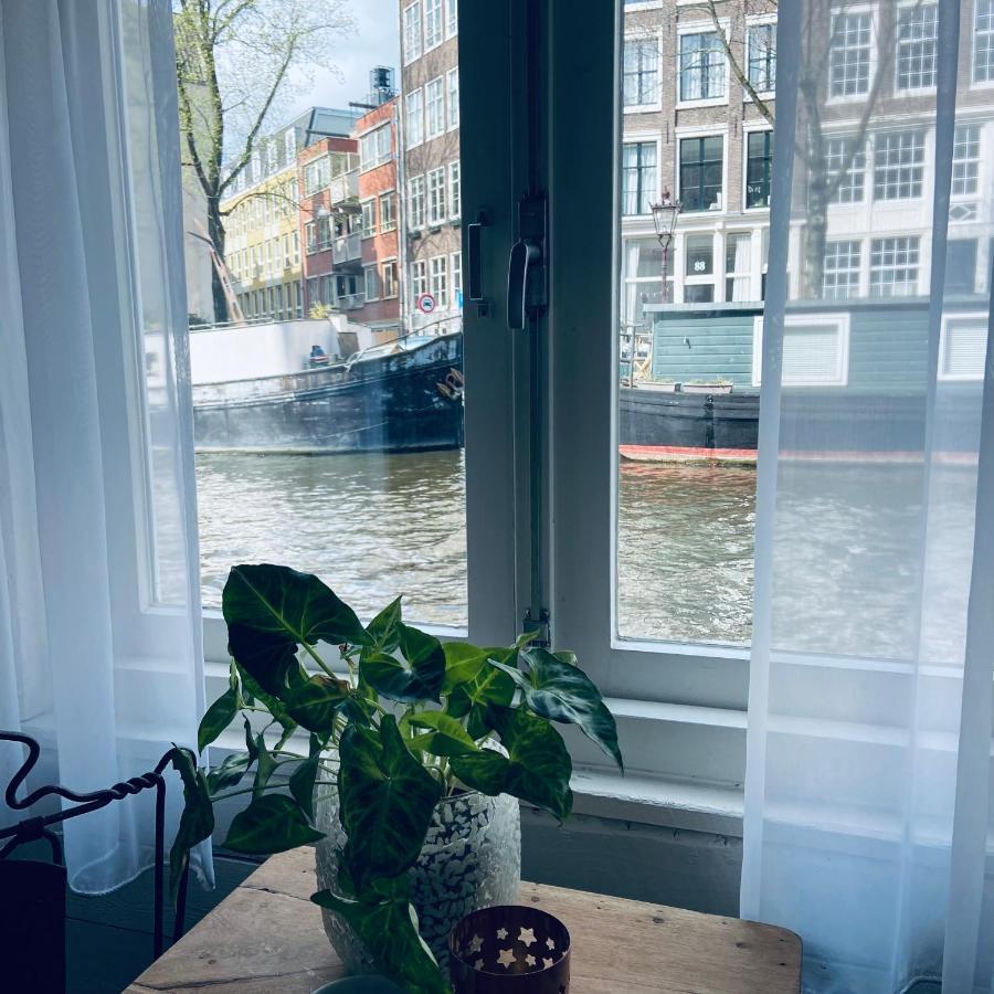 阿姆斯特丹Houseboat Bonnie住宿加早餐旅馆 外观 照片