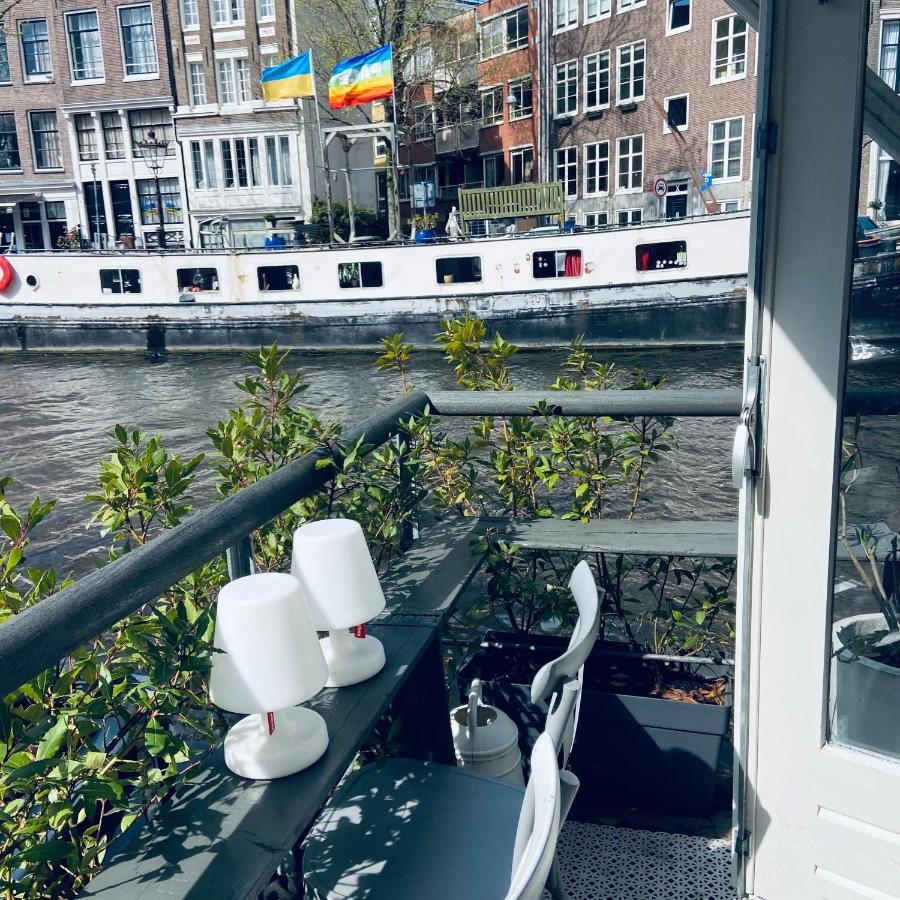 阿姆斯特丹Houseboat Bonnie住宿加早餐旅馆 外观 照片