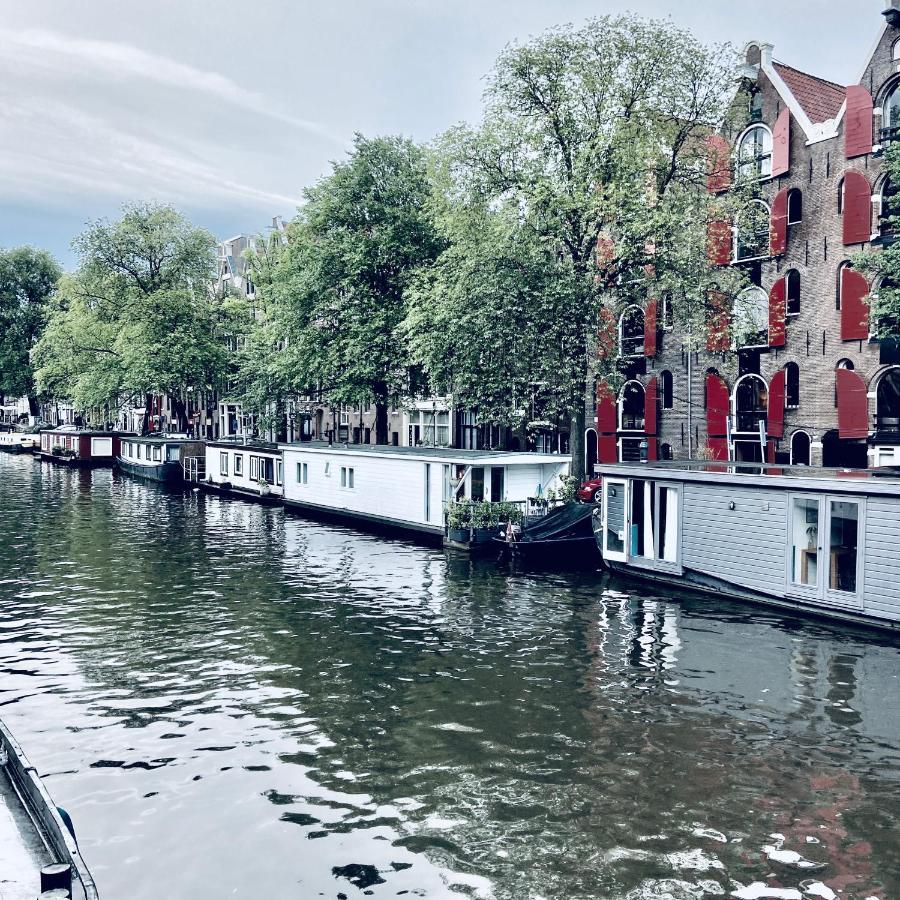 阿姆斯特丹Houseboat Bonnie住宿加早餐旅馆 外观 照片